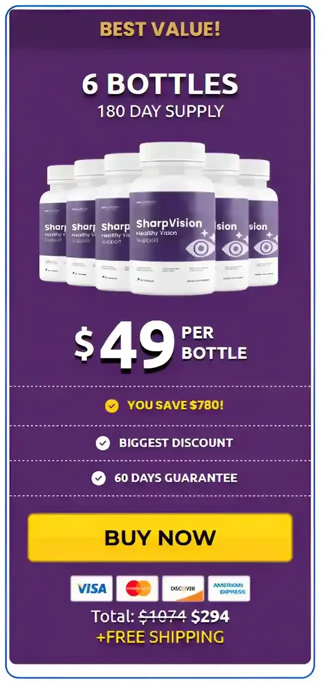 SharpVision 6 bottle price 