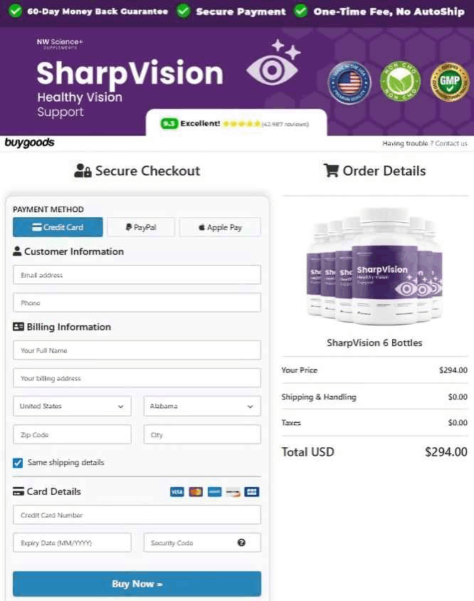 Ikaria Lean Belly Juice SharpVision Order Page